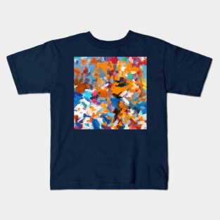 Urban Street Expression Abstract Painting Kids T-Shirt